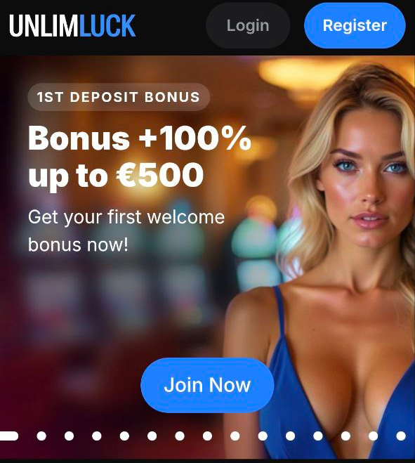 UNLIMLUCK Welcome Bonus